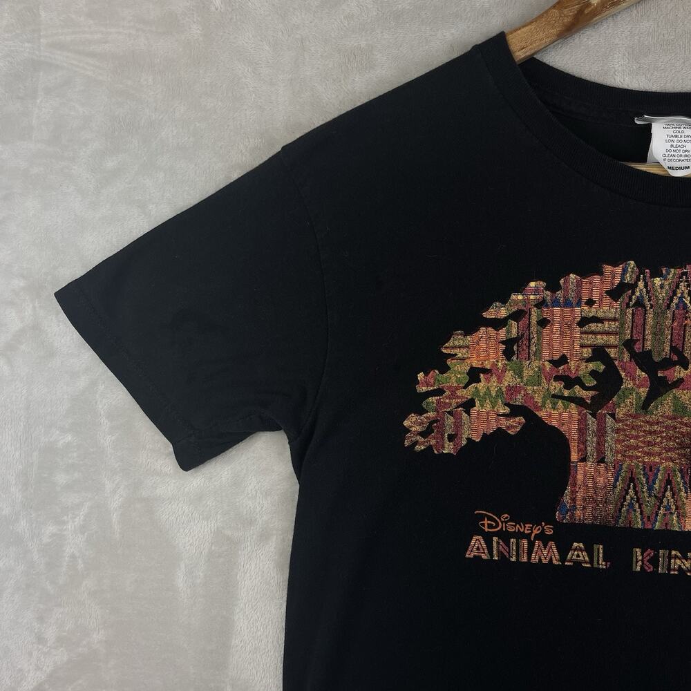 Disney Parks Animal Kingdom Tree of Life T Shirt Black Cotton Adult Medium - Picture 7 of 12